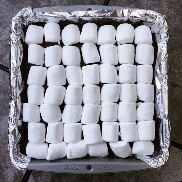 Marshmallow-Covered Brownies