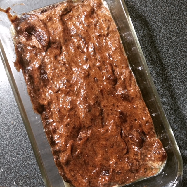 Unbaked Chocolate Date Cake