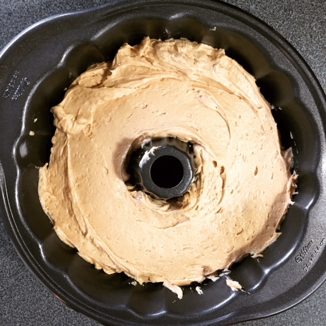 Burnt Sugar Cake in Bundt Pan