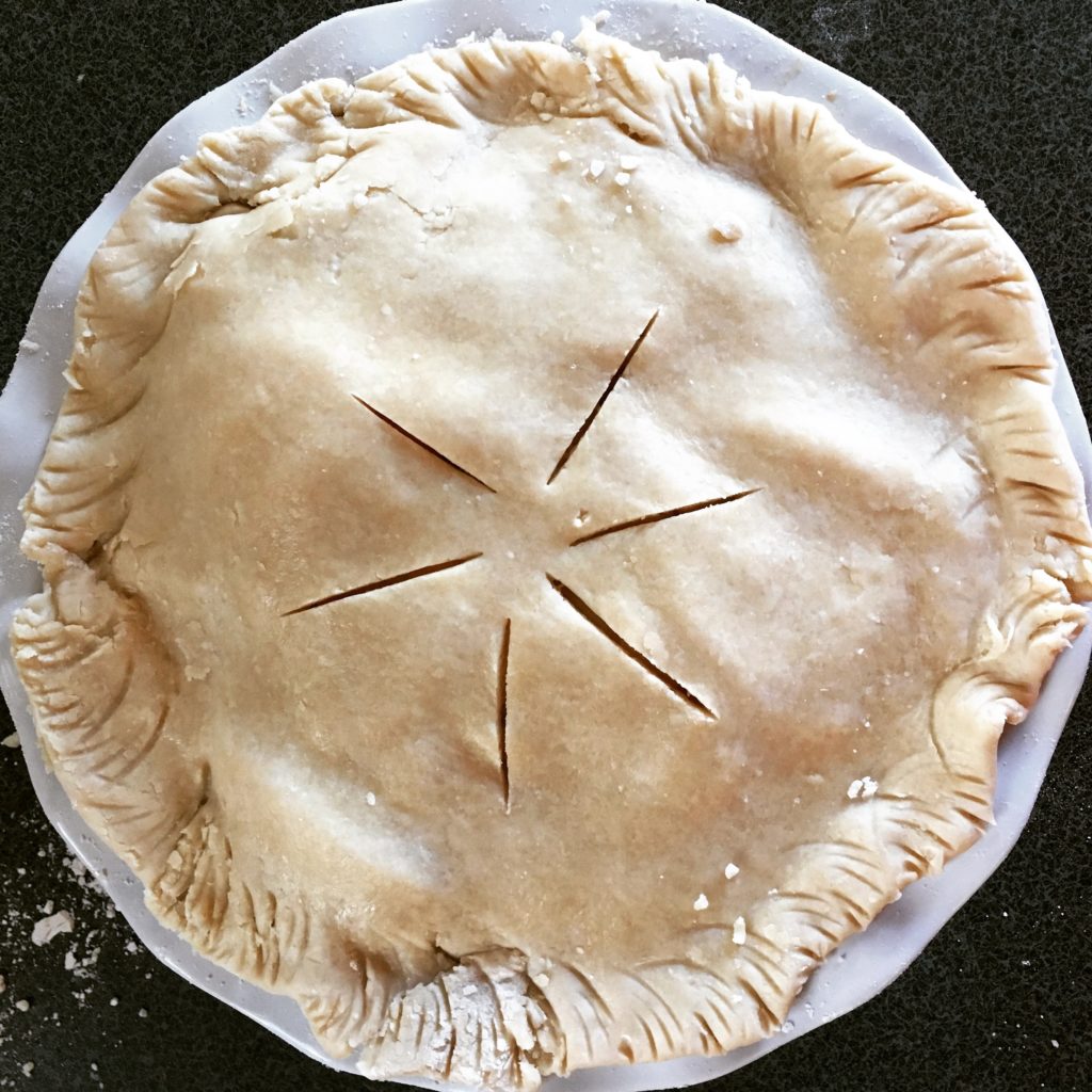 Unbaked Apple Pie