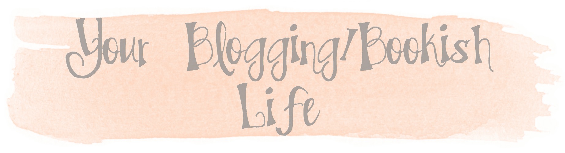 Book Blogging Banner