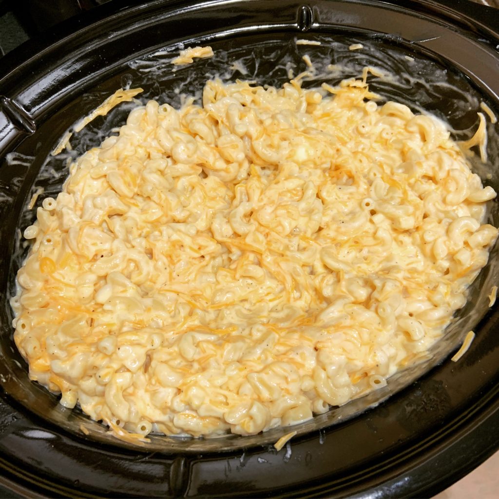 Macaroni and Cheese in the crockpot