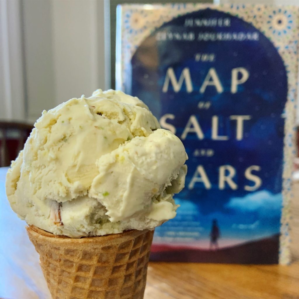 Ice Cream inspired by The Map of Salt and Stars
