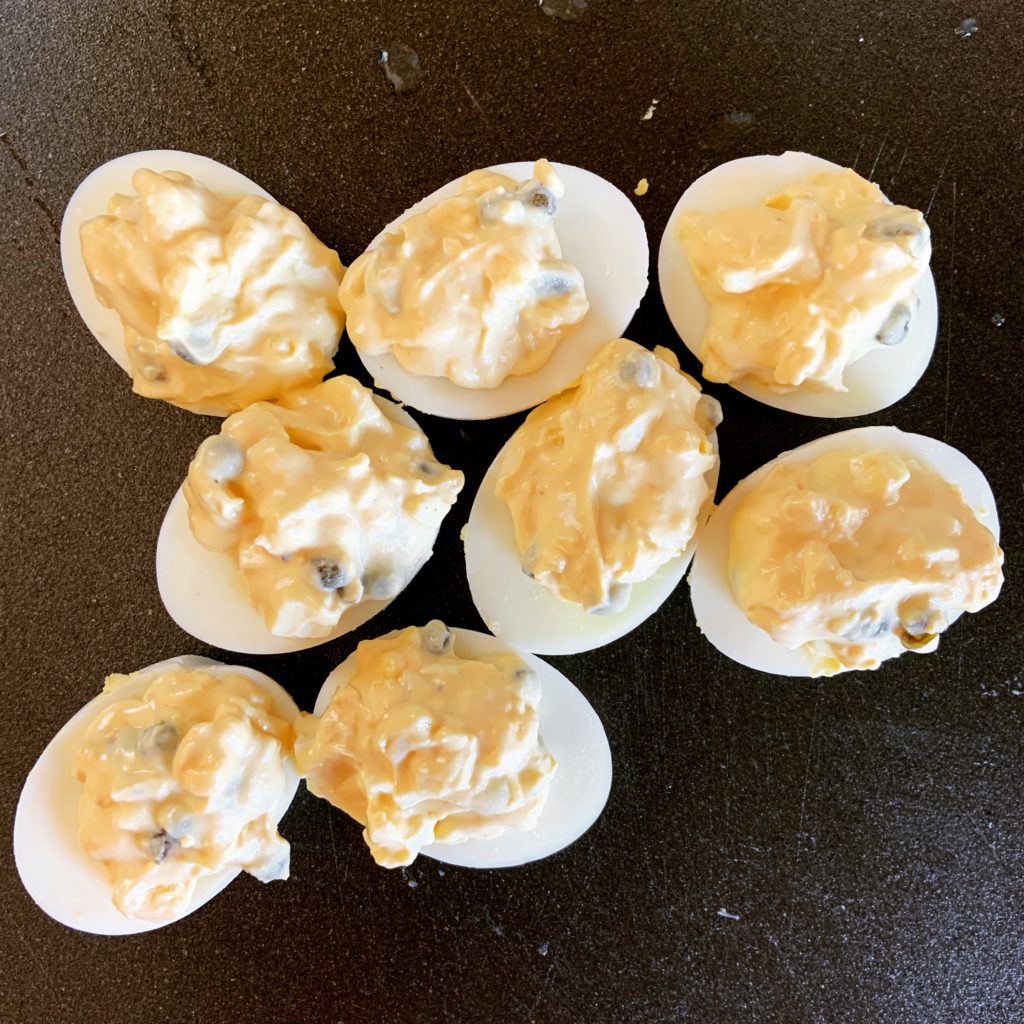 Deviled Eggs with Capers