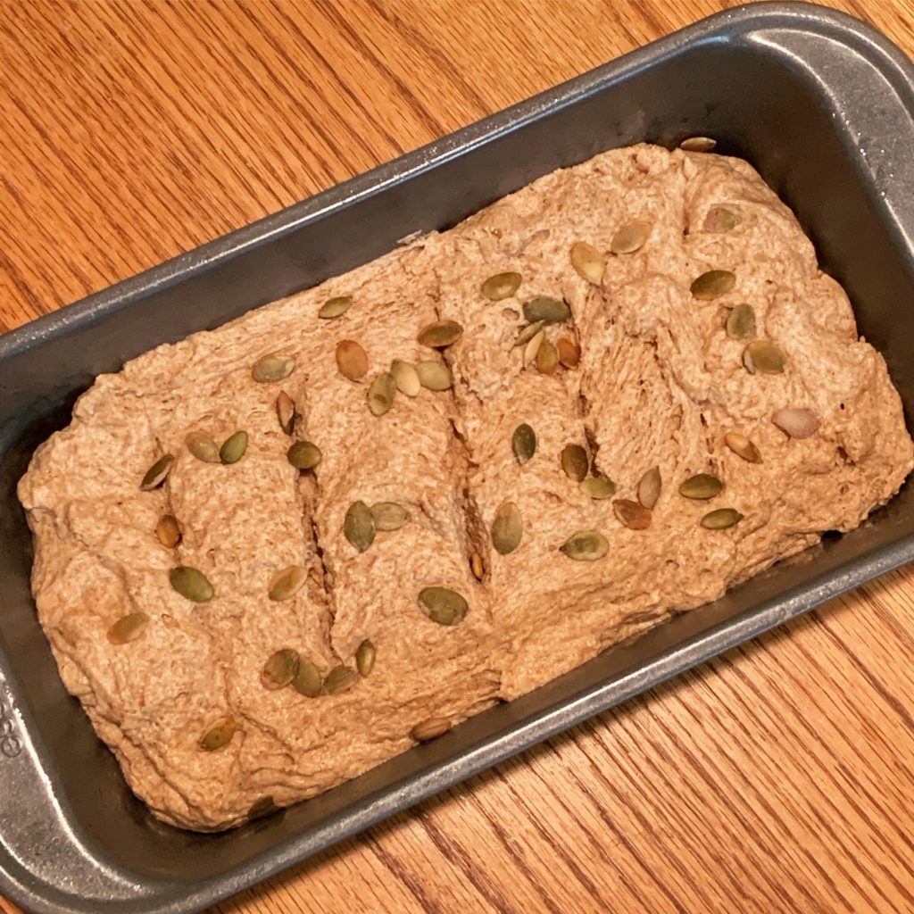 Unbaked Spelt Bread