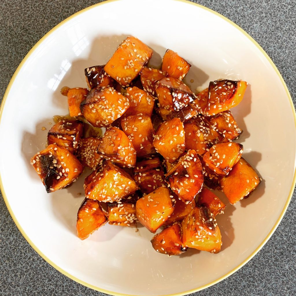 Candied Korean Sweet Potatoes