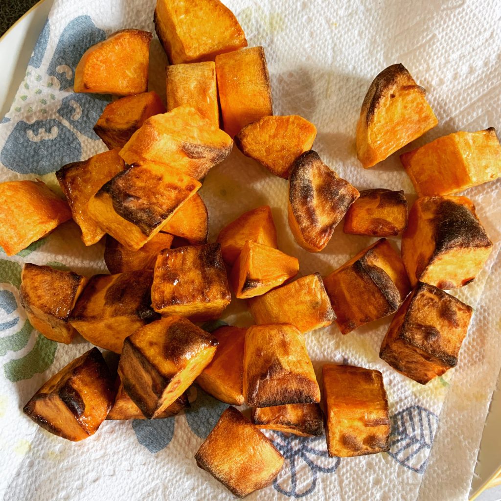 Air Fried Sweet Potatoes