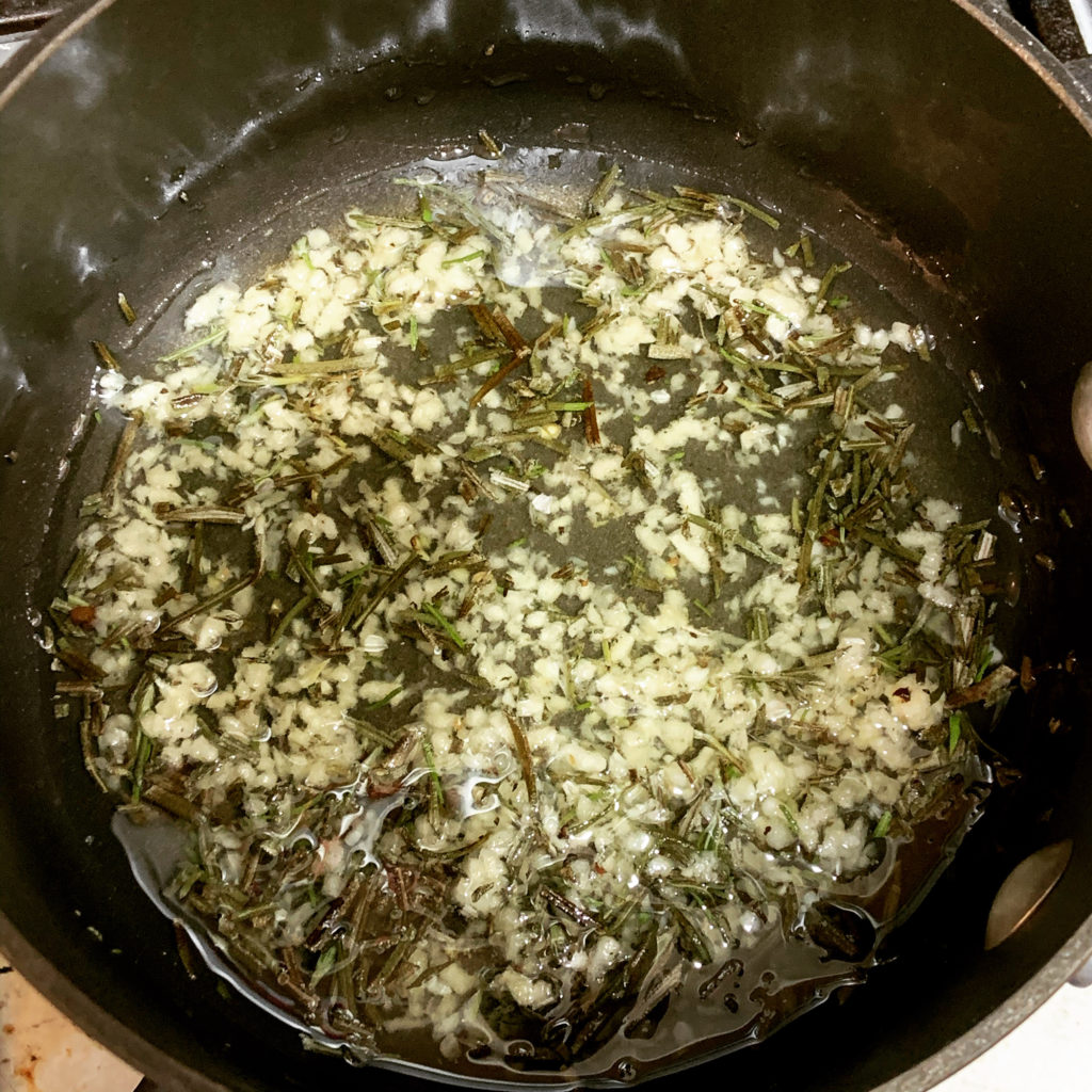Rosemary and Garlic in Oil