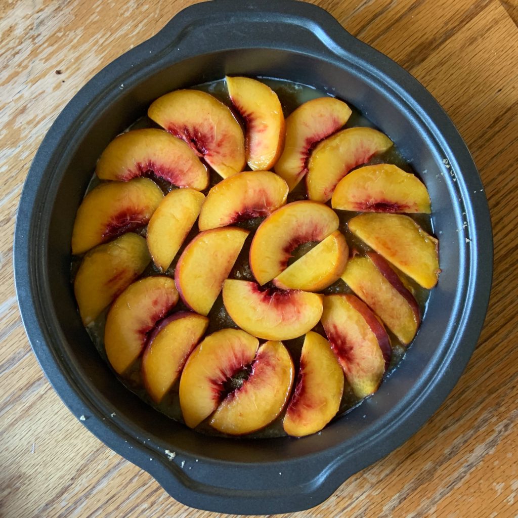 Peaches in Butter and Brown Sugar