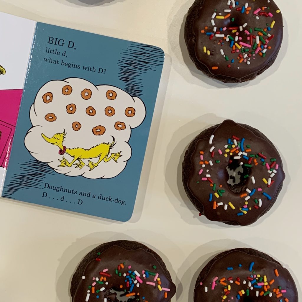 Doughnuts inspired by Dr. Seuss