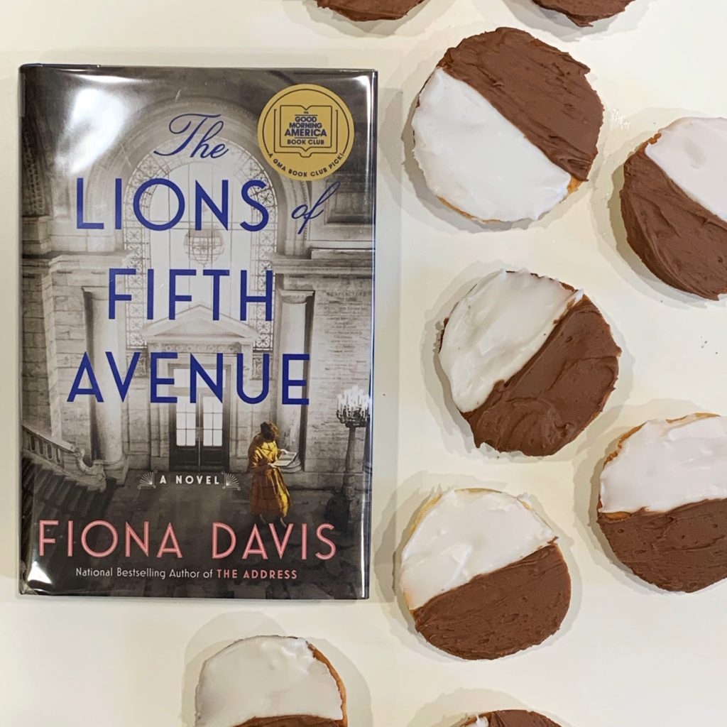 Cookies inspired by The Lions of Fifth Avenue