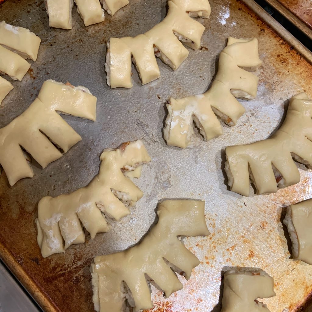 Cutting Bear Claws