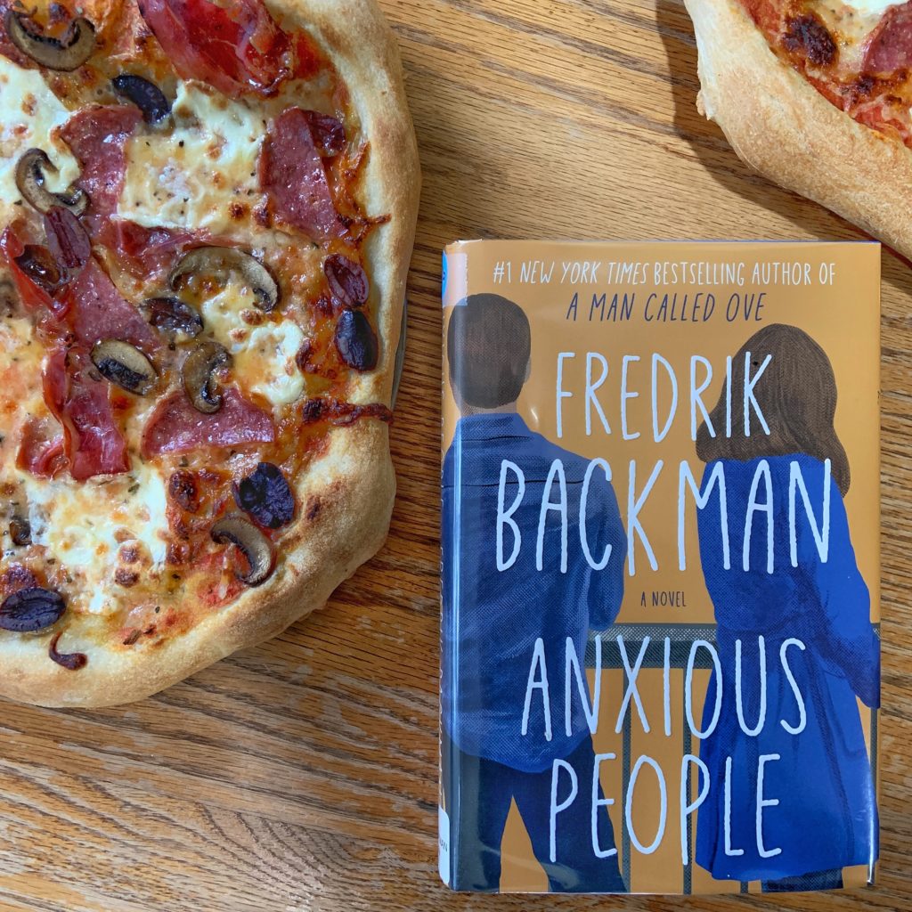 Anxious People inspired pizza capricciosa