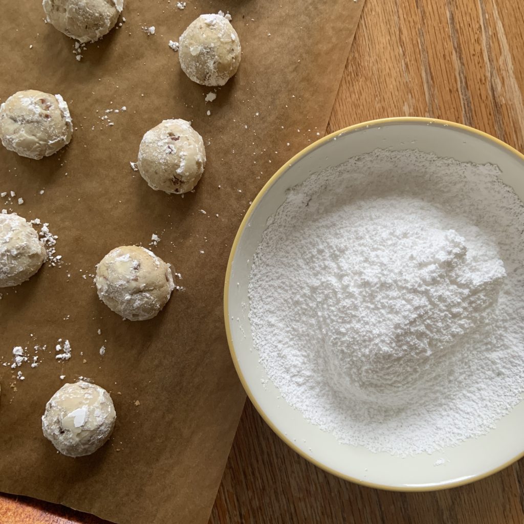 Russian Tea Cakes or Snowball Cookies