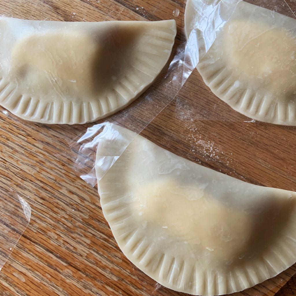 Empanadas, unfried