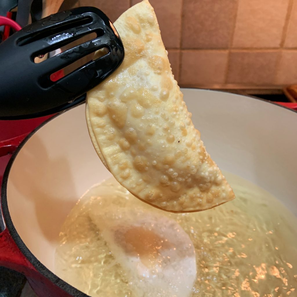 Fried empanadas