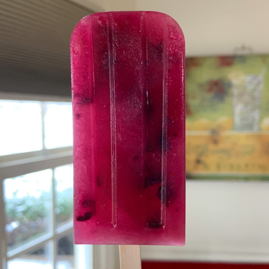 Blueberry Lavender Lemonade Popsicle