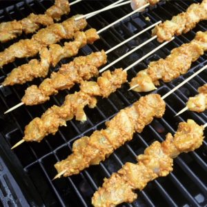 Grilled Chicken Skewers