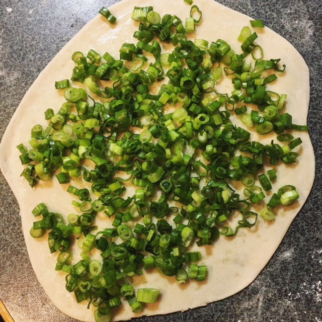 Making Scallion Pancakes