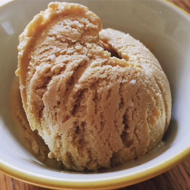 Salted Caramel Ice Cream Scoop