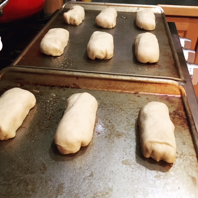 Iced Buns unbaked