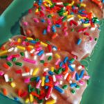Iced Buns with Sprinkles