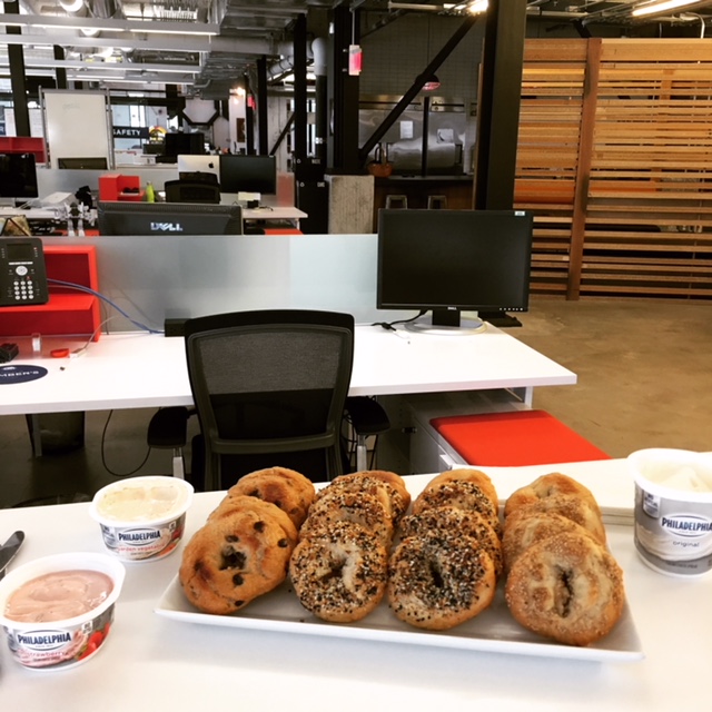 Bagels in Ad Agency