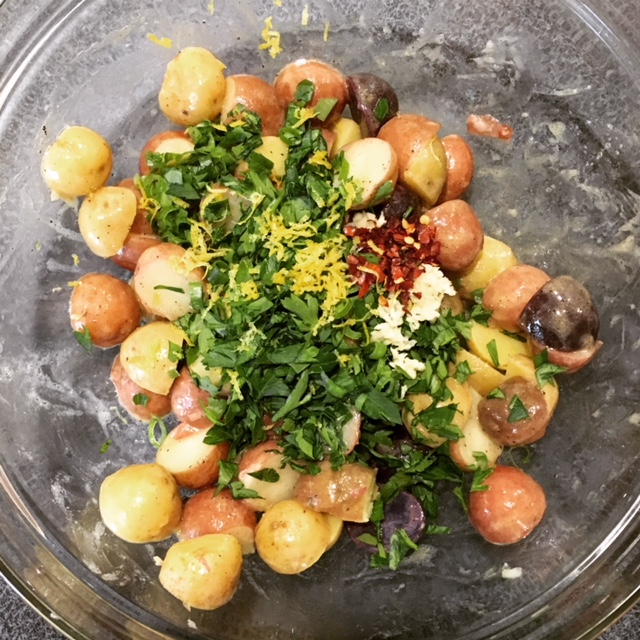 Vinaigrette-Based Potato Salad