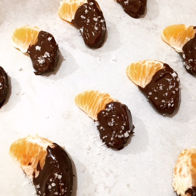 Chocolate-Covered Clementines