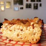 Apple Noodle Kugel Slice