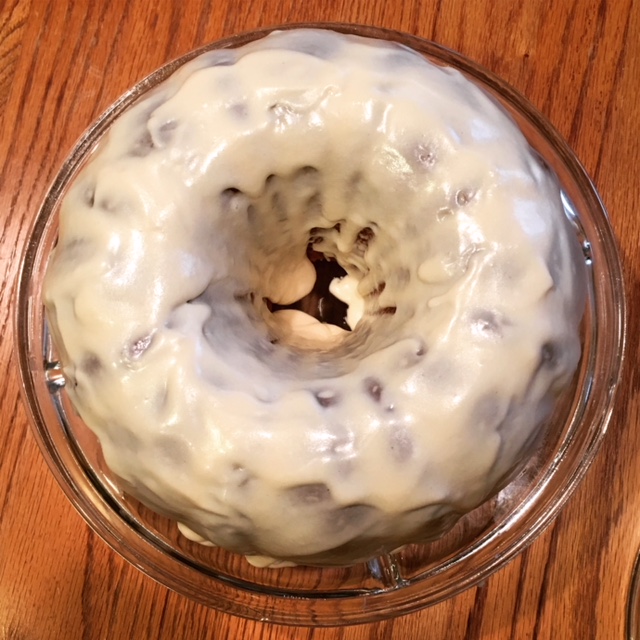 Burnt Sugar Cake with Maple Icing