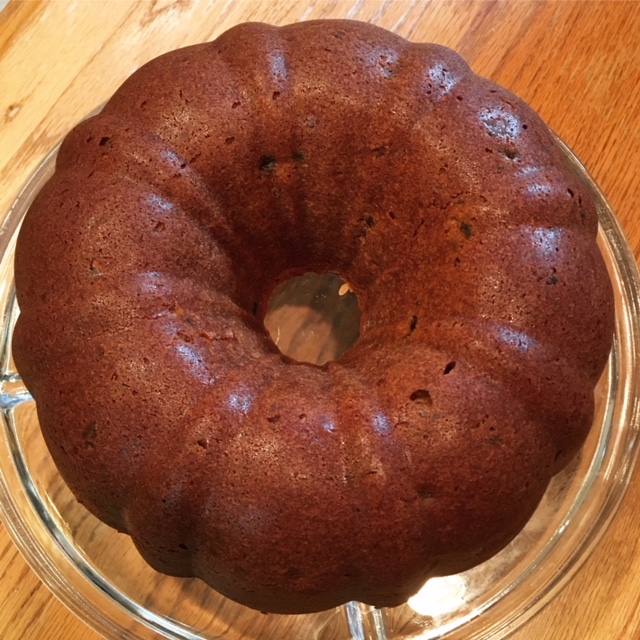 Blackberry Jam Bundt Cake