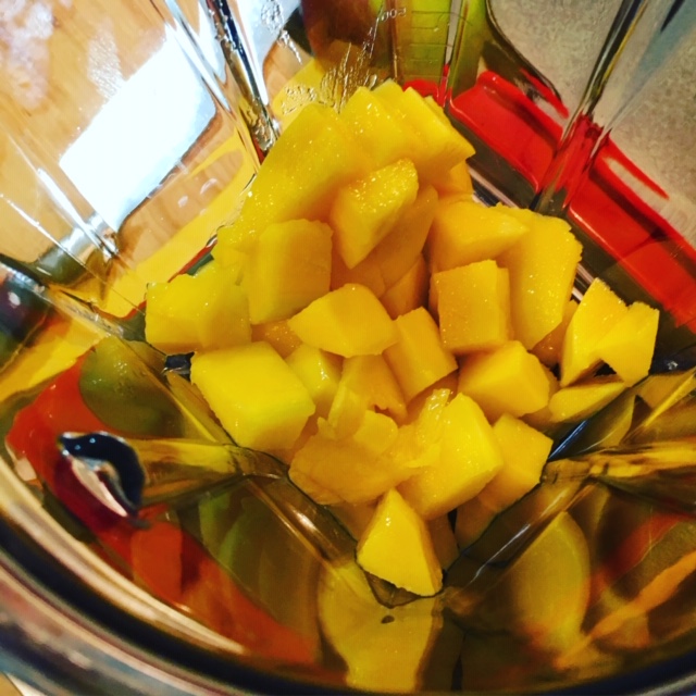 Mango in a Blender