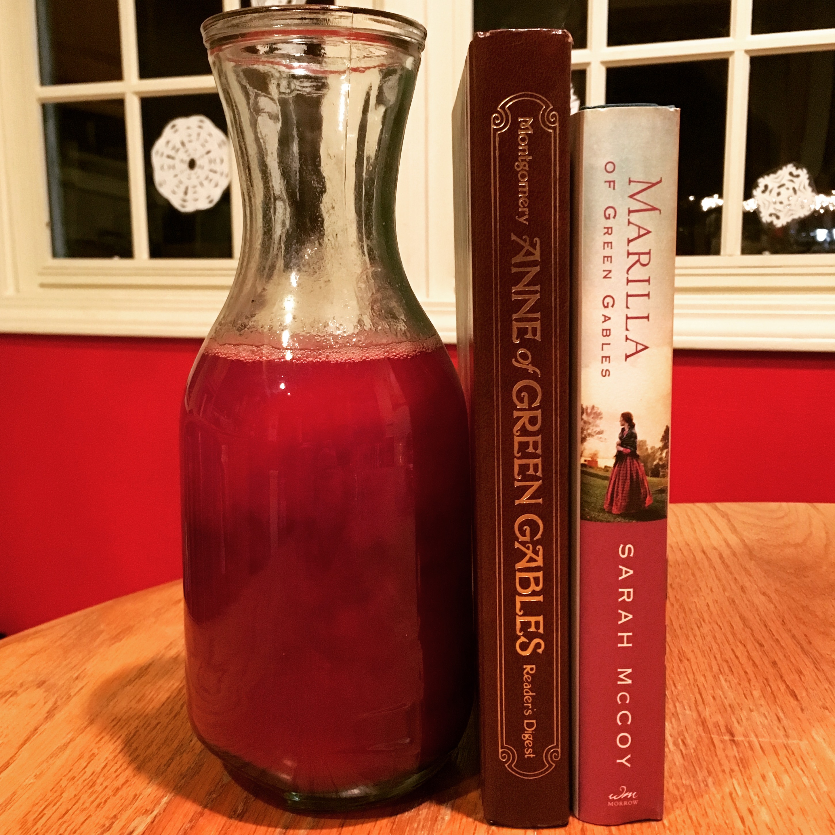 Anne of Green Gables Raspberry Cordial - Literary Recipe