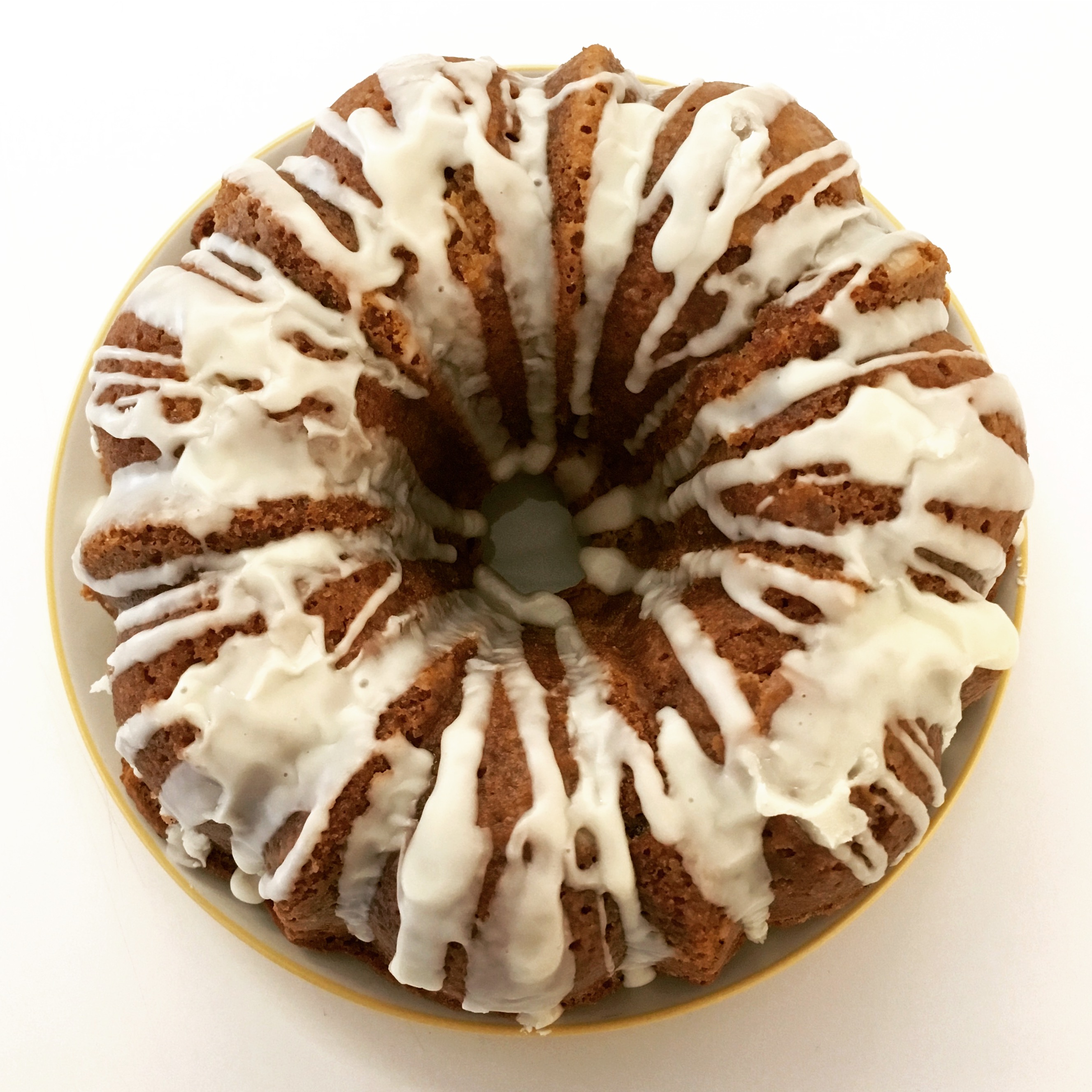 Gingerbread Cake with Orange Glaze