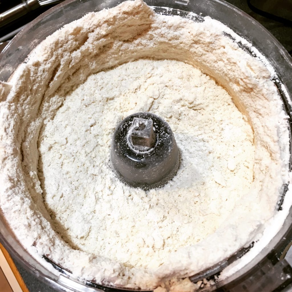 Pie Crust in Food Processor