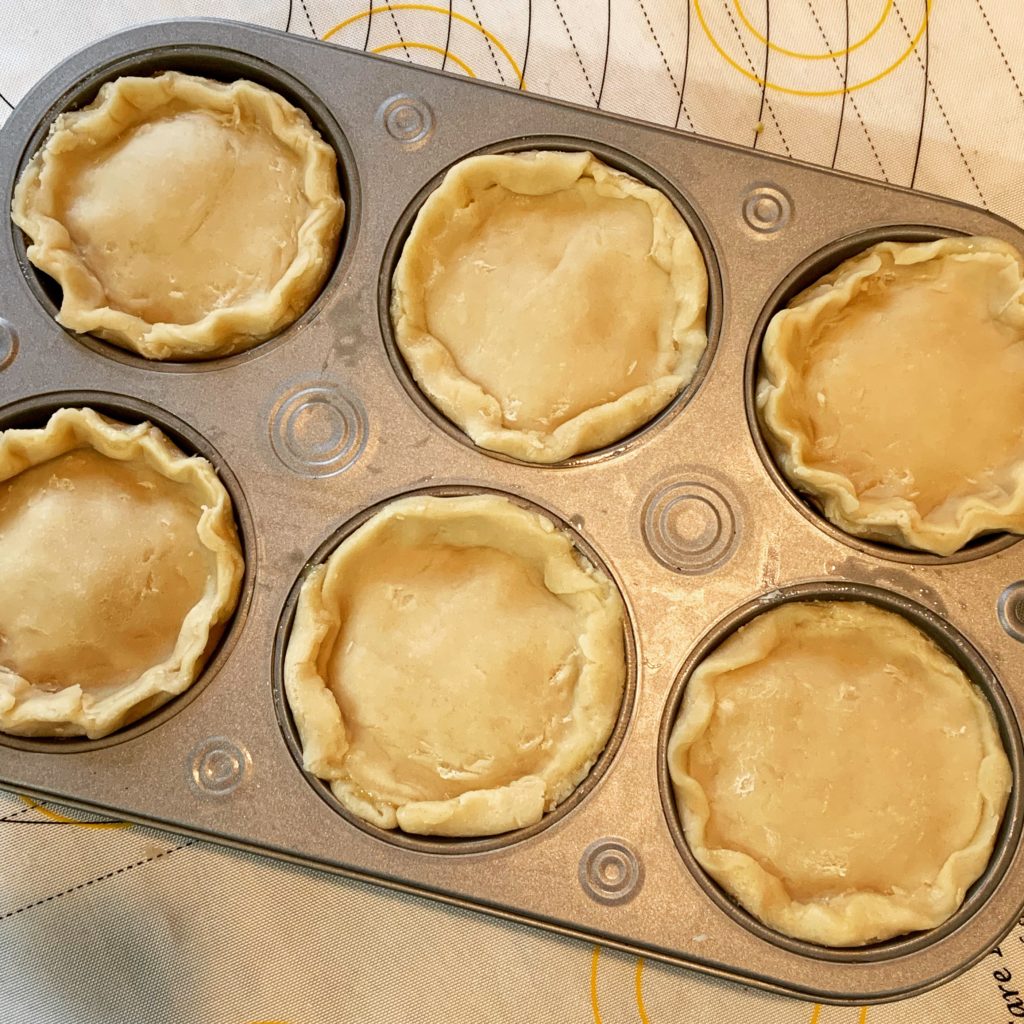 Unbaked Mini Meat Pies