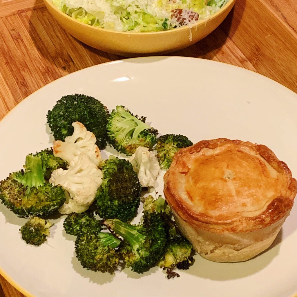 Mini Pork Pie with Vegetables