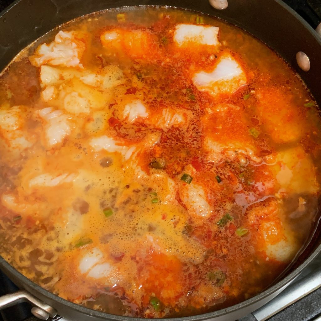 Boiling Cod