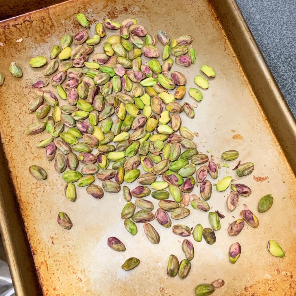 Roasting Pistachios