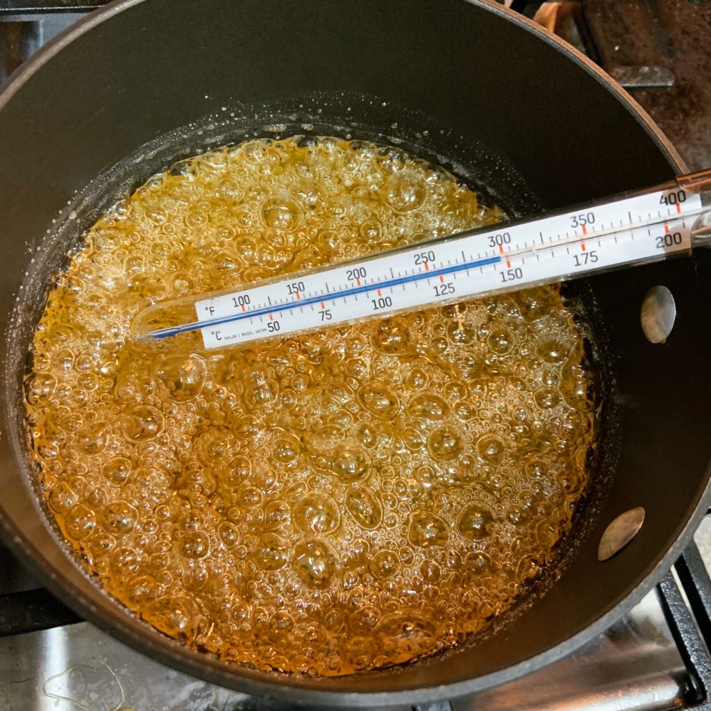 Boiling Sugar for Toffee