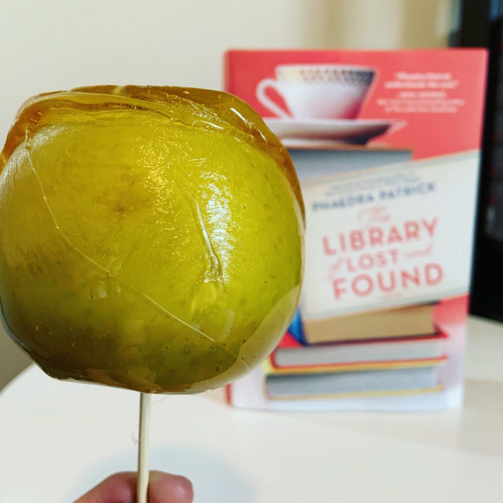 Toffee Apples inspired by The Library of Lost and Found