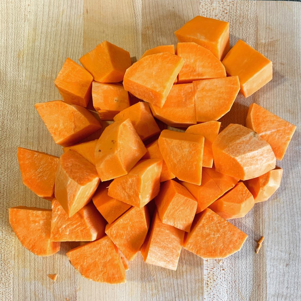 Sweet Potato Chunks