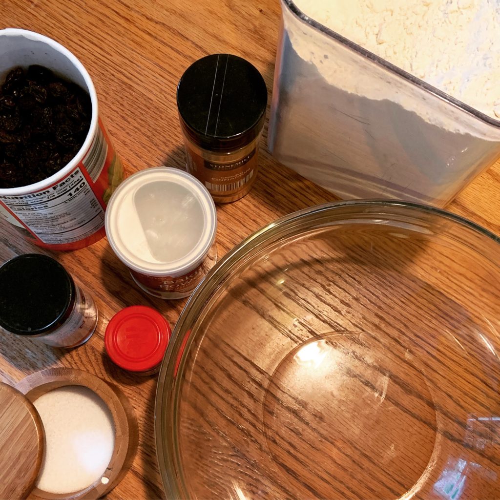 Dry Ingredients for Baking
