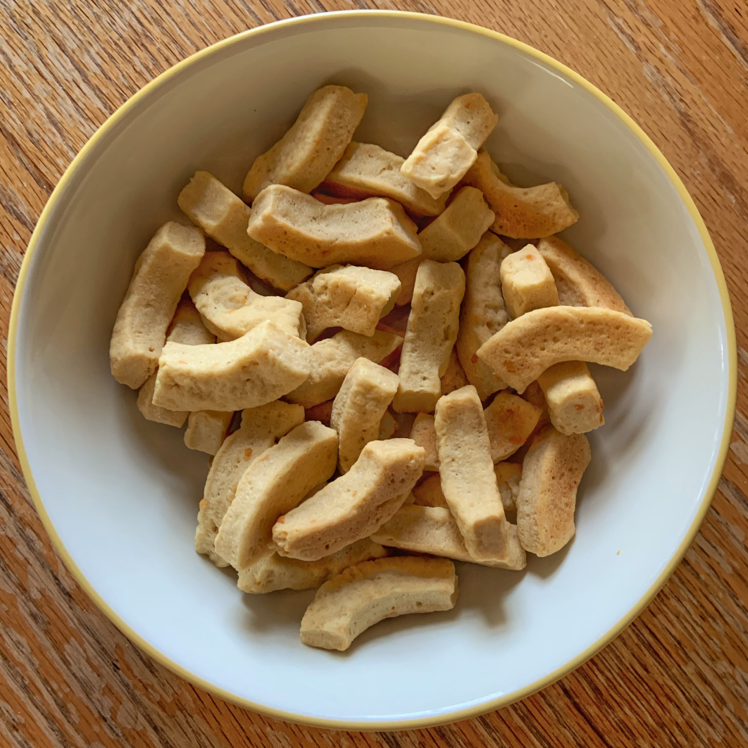 You Lucky Dog + Mac and Cheese Dog Treats The Hungry Bookworm