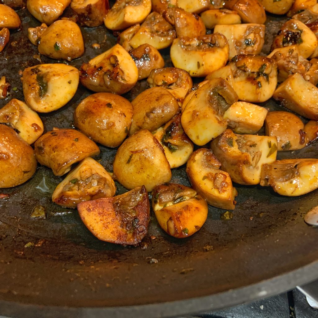 Sauteed Mushrooms for Tacos