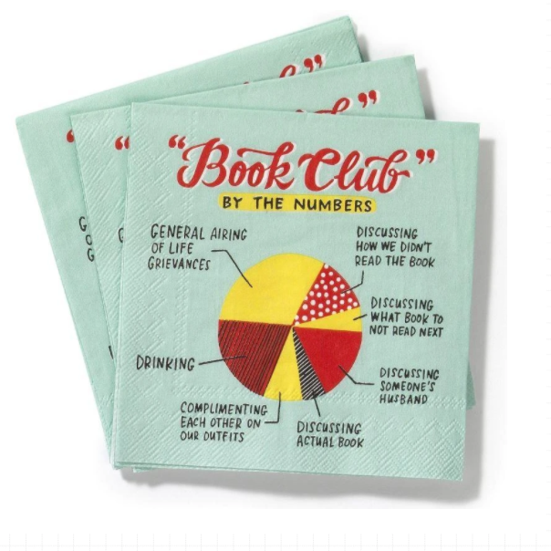 Book Club Cocktail Napkins