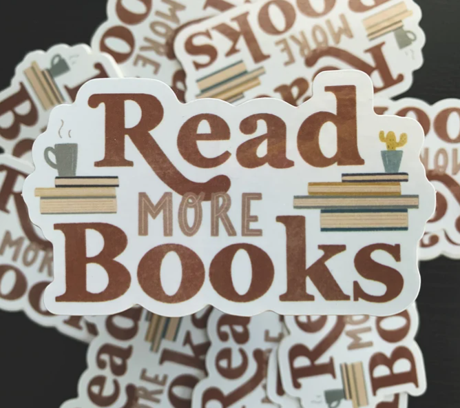 Read More Books Sticker