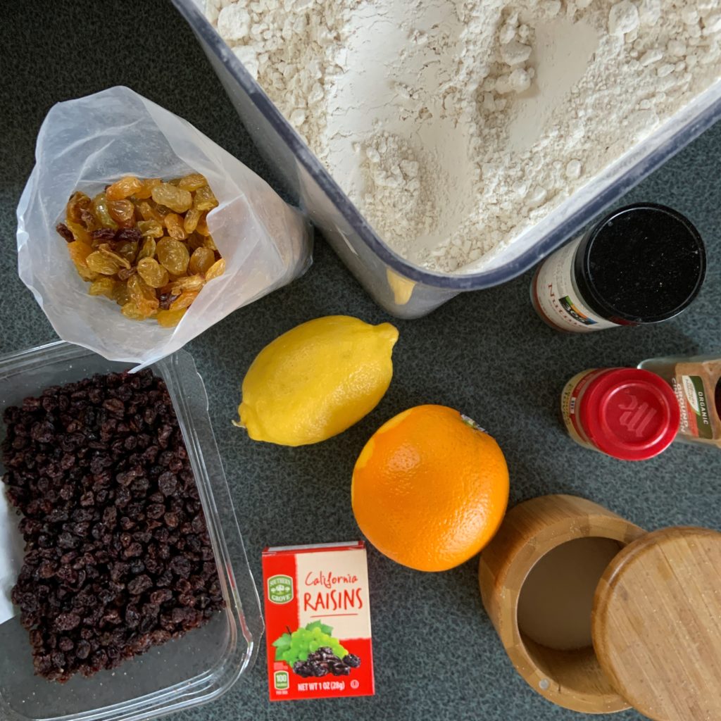 Barmbrack ingredients